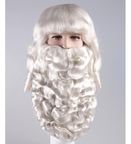Mens Father Xmas Santa Claus Wig and Beard Set HX-005